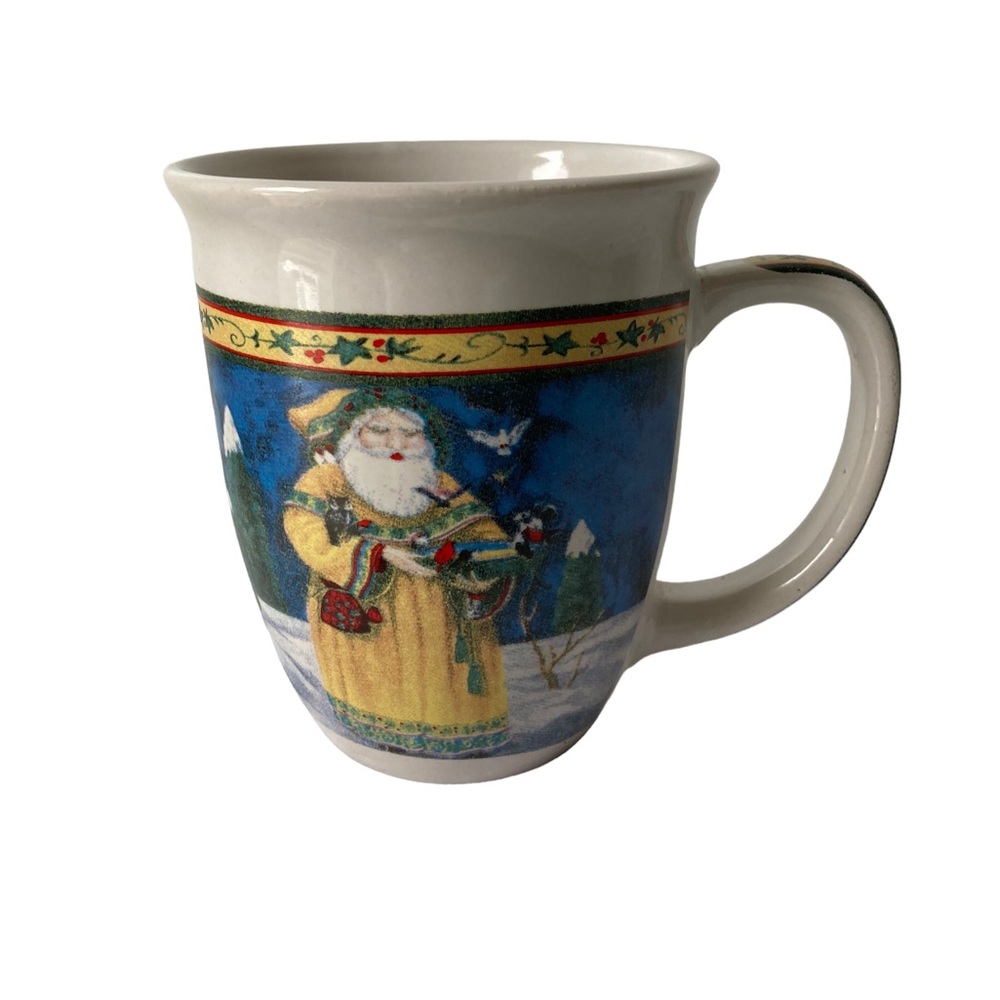 Royal Norfolk Santa St Nick Coffee Tea Mug Cup‎ Christmas Ceramic.